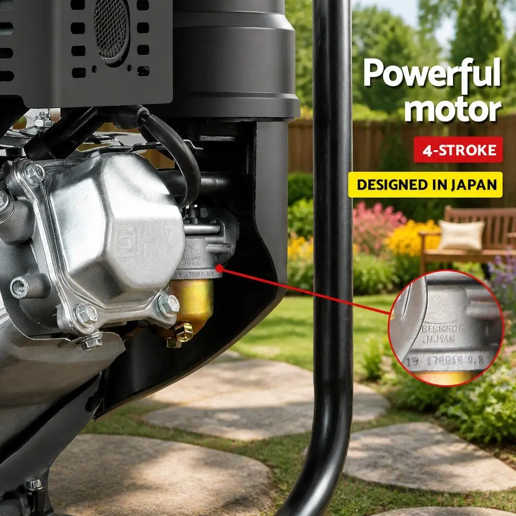 2 Inch Petrol Water Pump 7HP High Flow Transfer Irrigation Garden Farm Pond