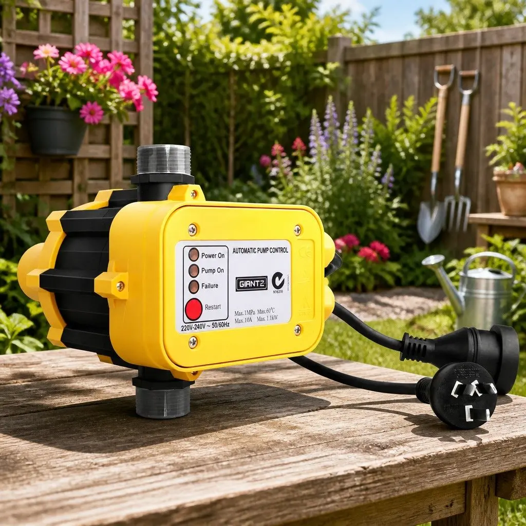 Irrigation Pump Stainless Steel Body Automatic Pressure Controller 1100W 4600L/H