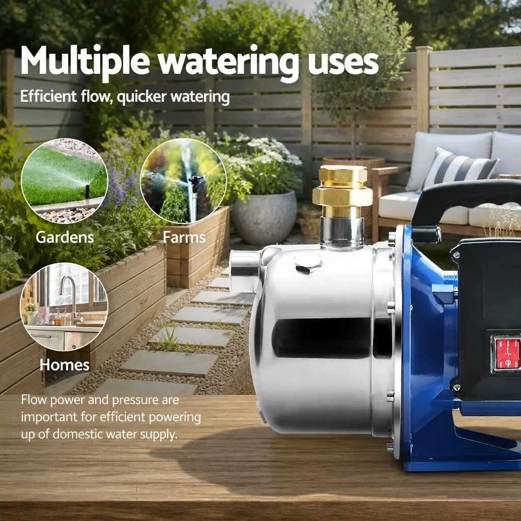 1100W Water Jet Pump for Home Gardening