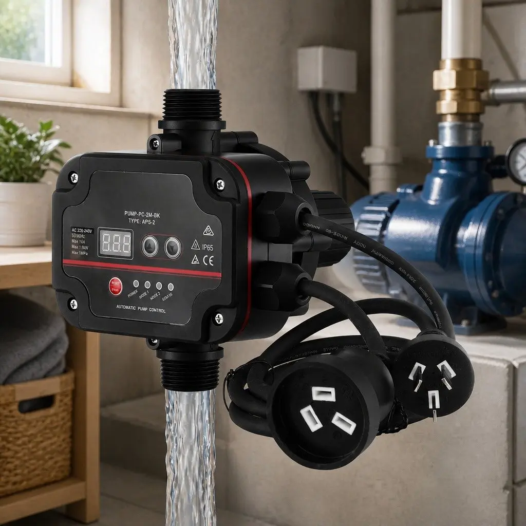 Digital Water Pump Controller Automatic Pressure Switch 16A 1.5kW