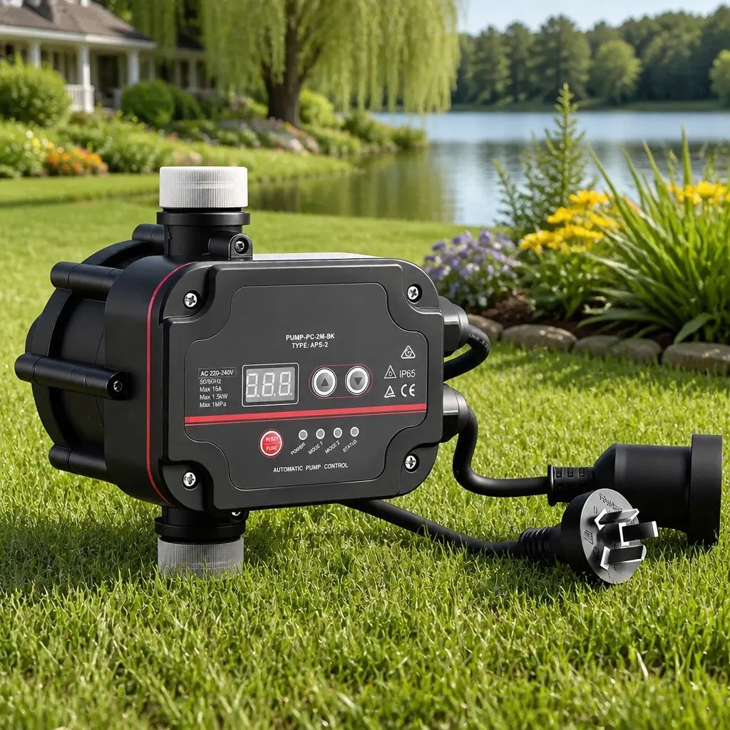 Digital Water Pump Controller Automatic Pressure Switch 16A 1.5kW