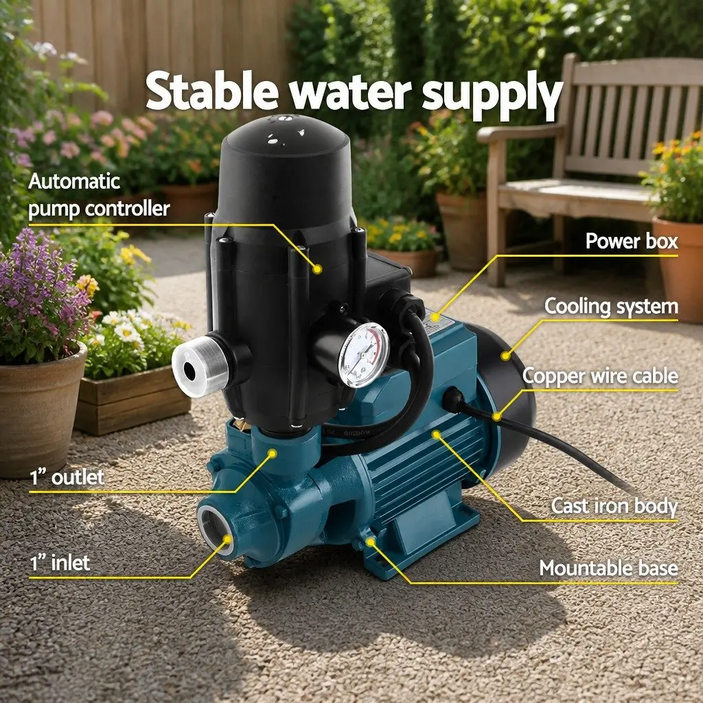 Clean Water Pump Brass Impeller 35L/min