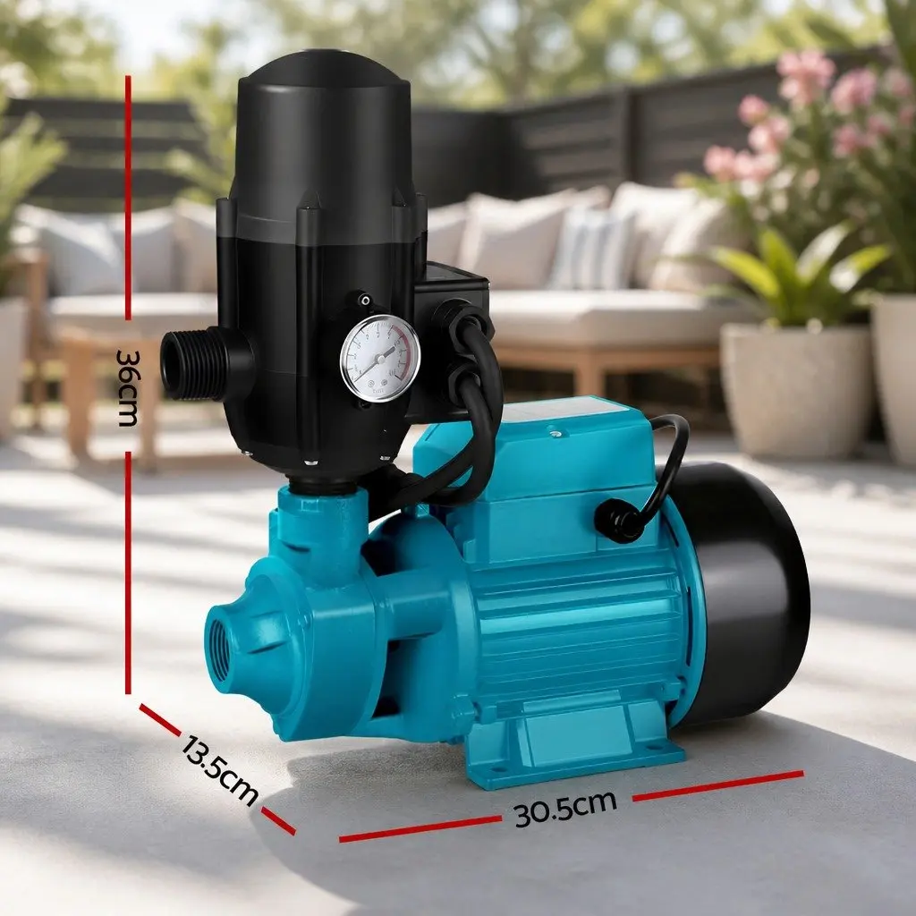 Water Pump 750W Automatic Electronic Pressure Control 3300L/Hour