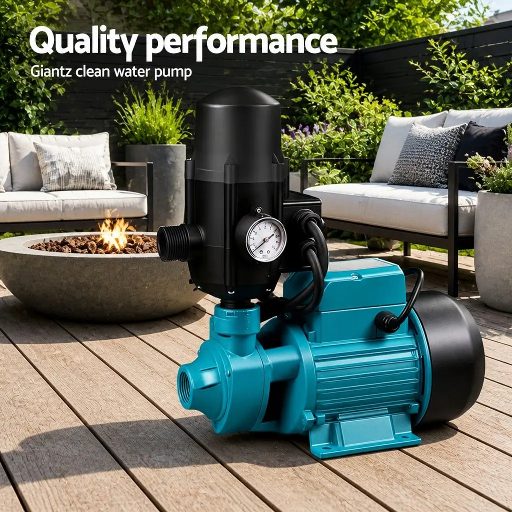 Water Pump 750W Automatic Electronic Pressure Control 3300L/Hour