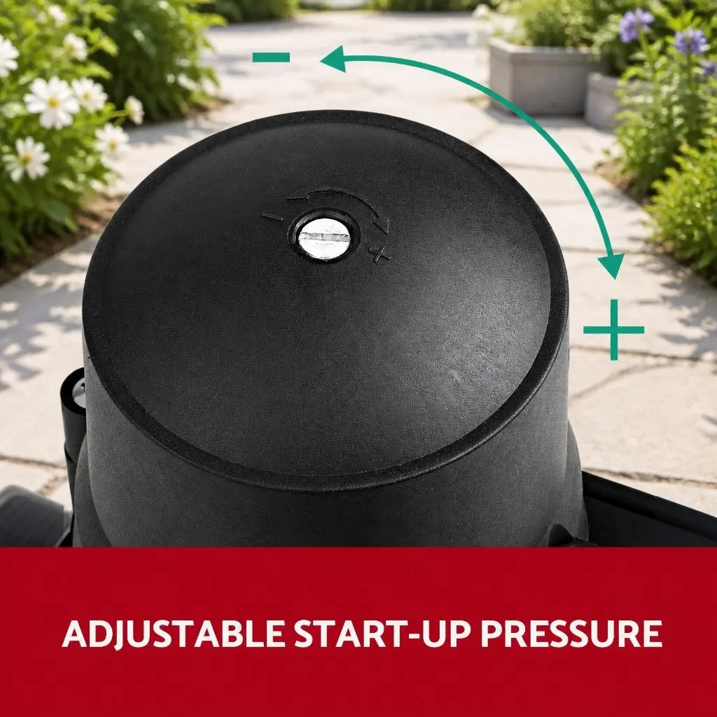 4-Stage Garden Water Pump Irrigation Booster High Pressure 2000W Transfer Pump