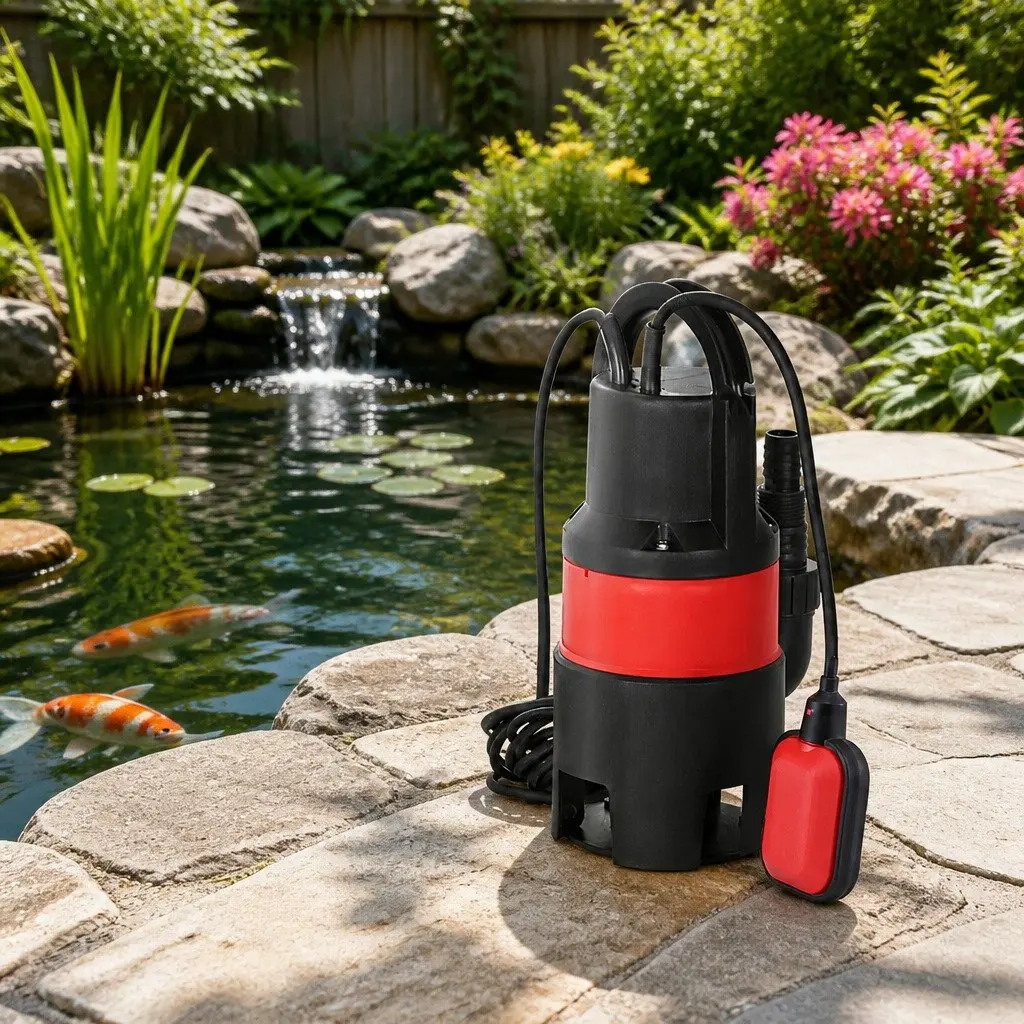 400W Submersible Pump for Easy Draining