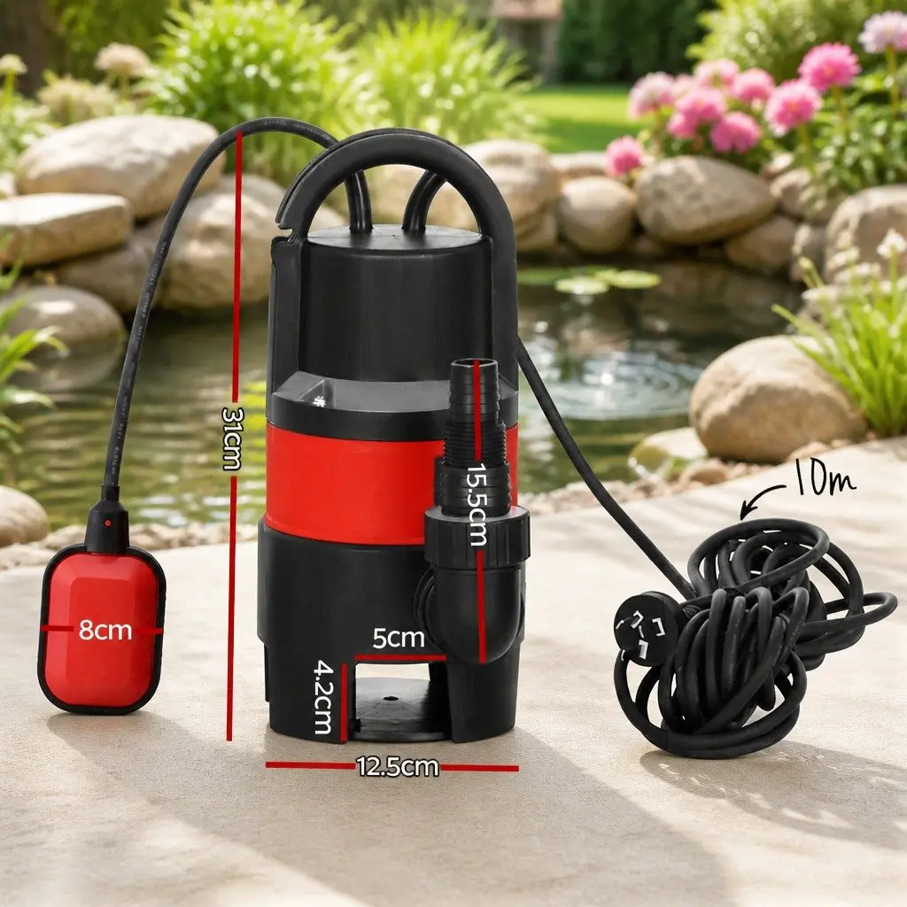 400W Submersible Pump for Easy Draining
