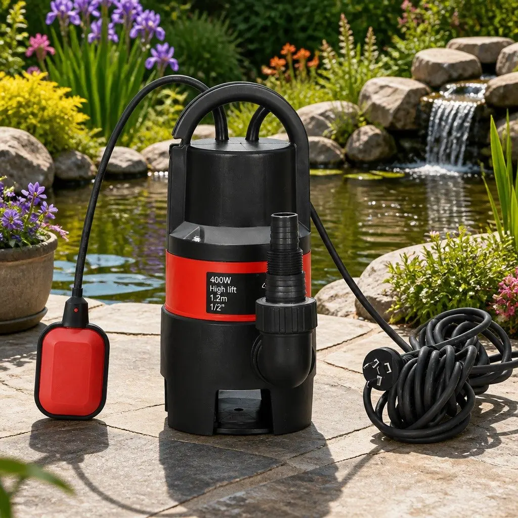 400W Submersible Pump for Easy Draining