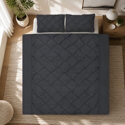 Make Your Bedroom Cozy with a 3 Piece Black Quilt Cover Set