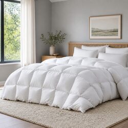 Your New Favorite Super King Duck Feather Down Quilt