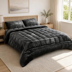 Luxurious Super King Faux Mink Quilt - Your New Favorite