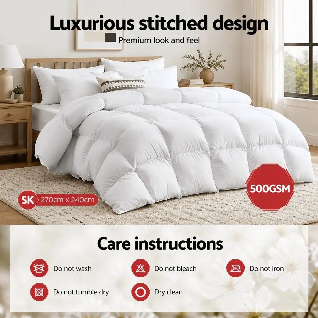 Super King Goose Down Quilt