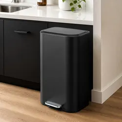 40L Kitchen Pedal Trash Can - Clean and Simple Solution