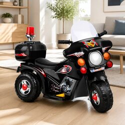 Discover the Kids Electric Ride On Police Motorcycle