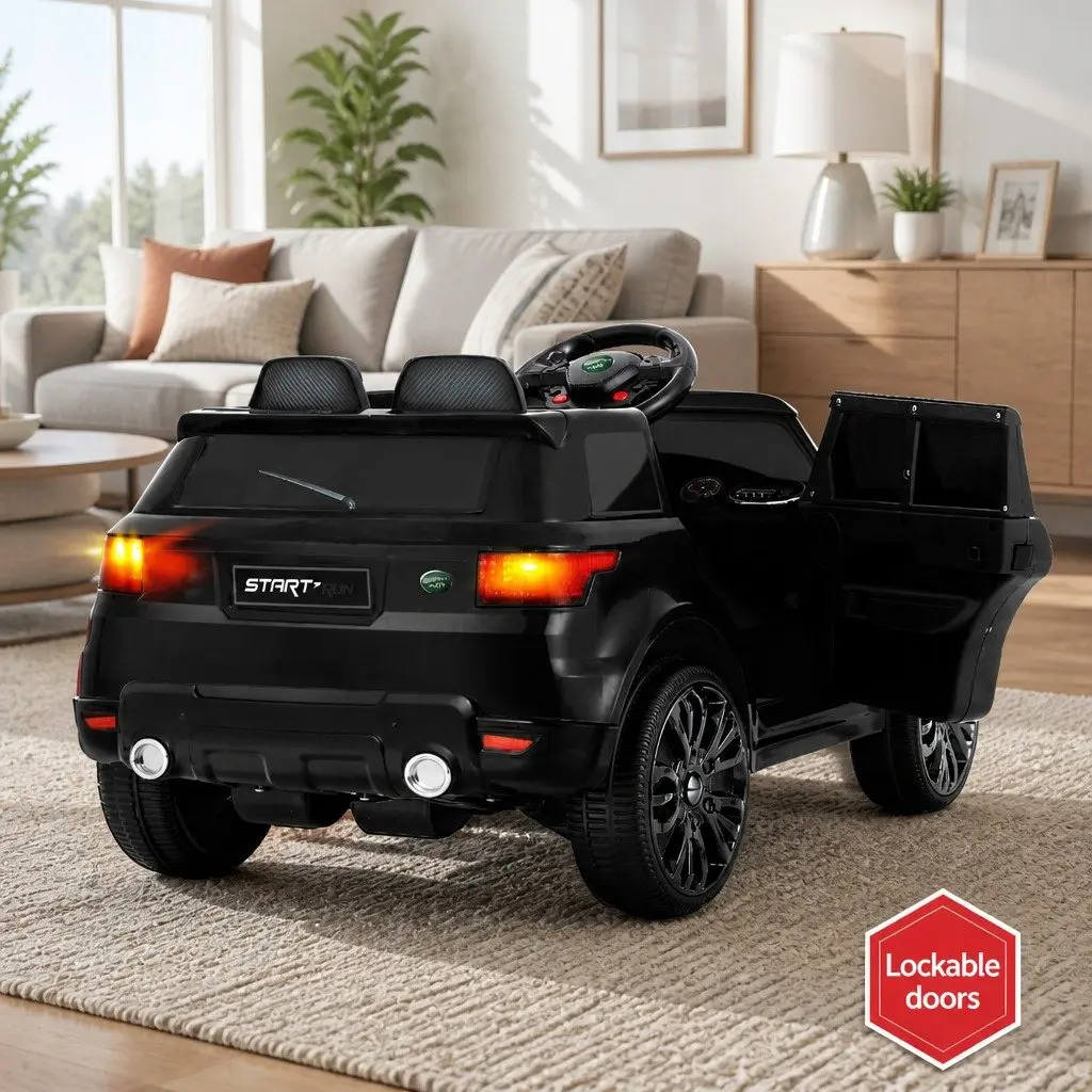 Kids Ride On Car Electric SUV Remote Control 12V Black