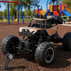 Remote-Controlled Off-Road Truck for Children