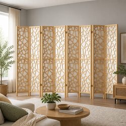 Friendly 8 Panel Room Divider for Your Home 325x170cm