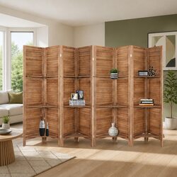 Create Spaces with Ease Using This 8-Panel Room Divider