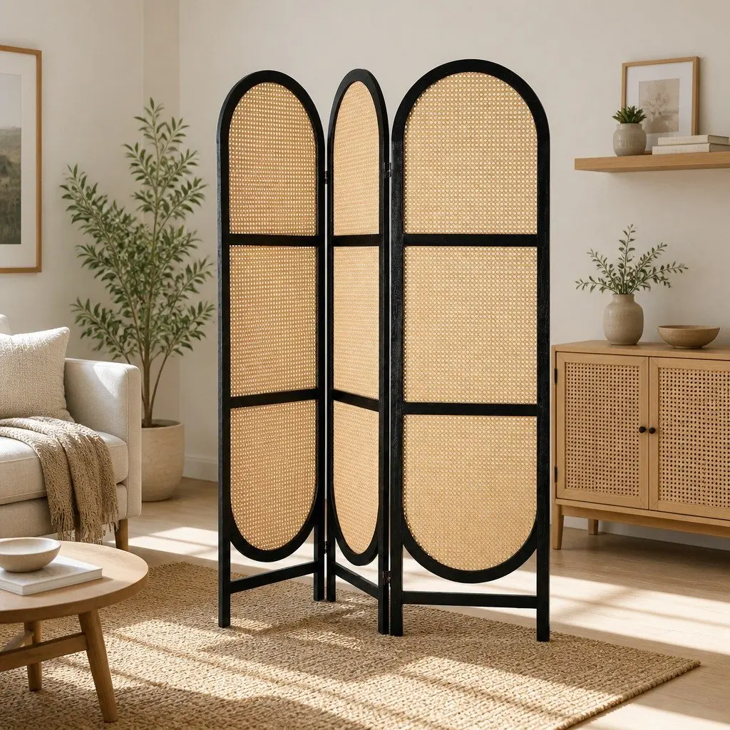 3-Panel Room Divider