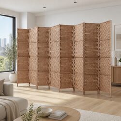 Create Your Own Space with an 8-Panel Room Divider