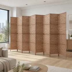 Create Your Own Space with an 8-Panel Room Divider
