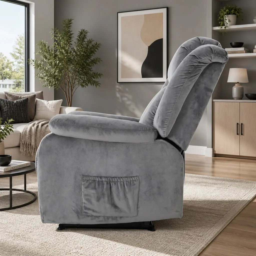 Electric Recliner with Massage Options