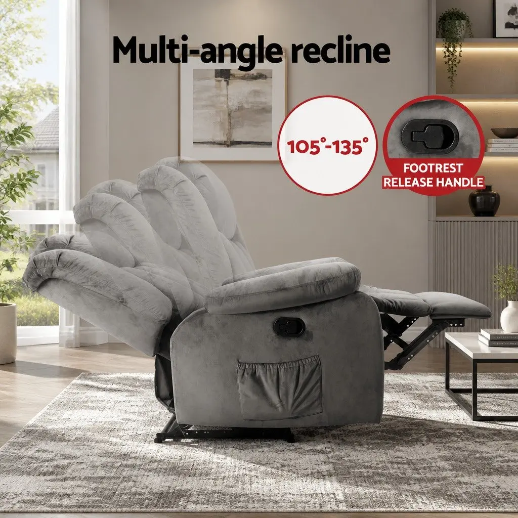 Electric Recliner with Massage Options