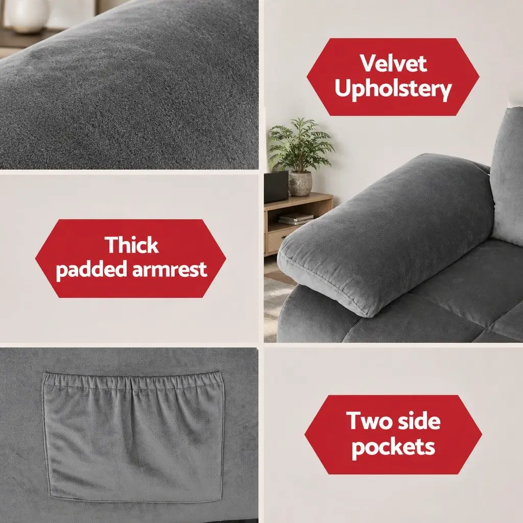 Electric Recliner with Massage Options