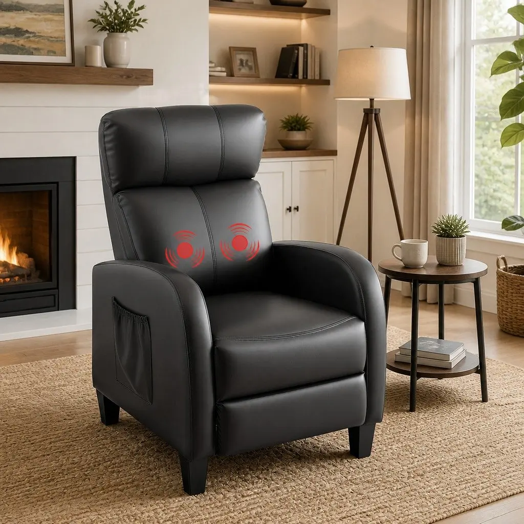Black Recliner Chair