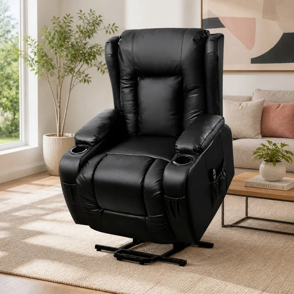Adjustable Heated Massage Recliner