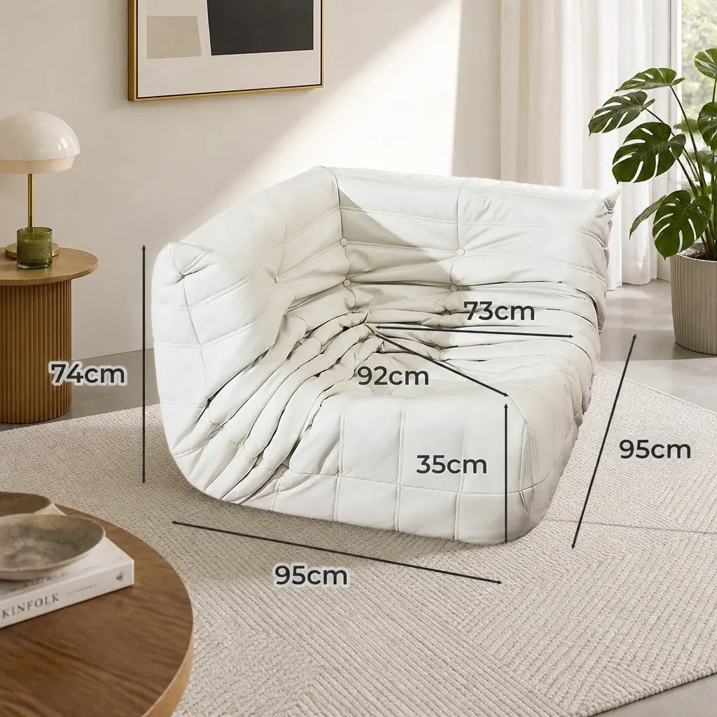 Corner Caterpillar Floor Sofa