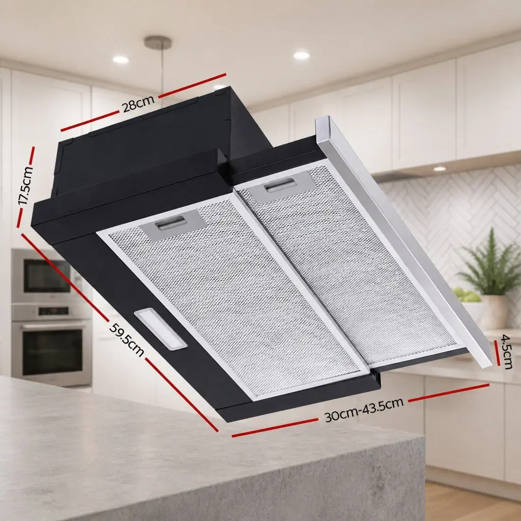 600mm Slide Out Range Hood