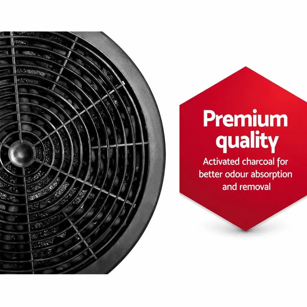 Range Hood Carbon Charcoal Filters 11cm Replacement Ductless Kitchen 2 Pack