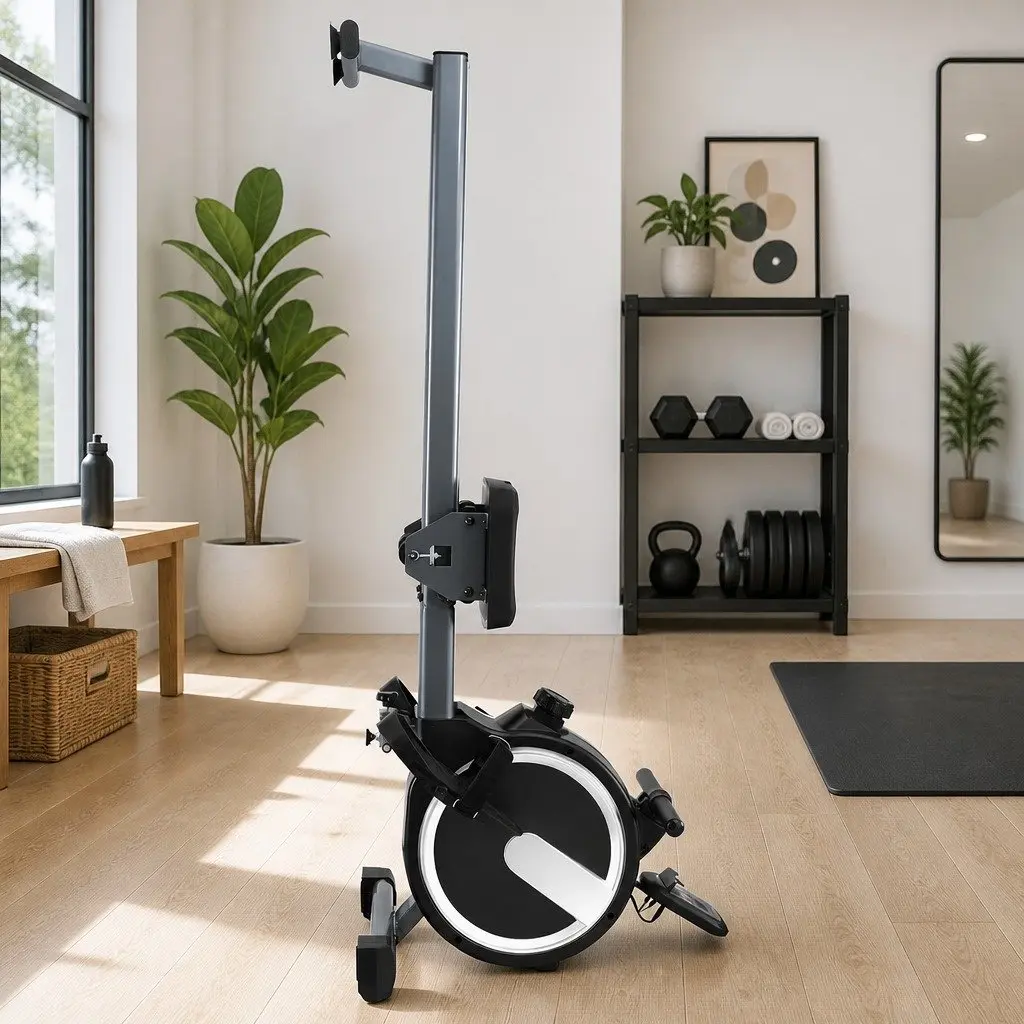 Magnetic Rowing Machine Home Gym Equipment 16 Level Resistance Foldable Cardio