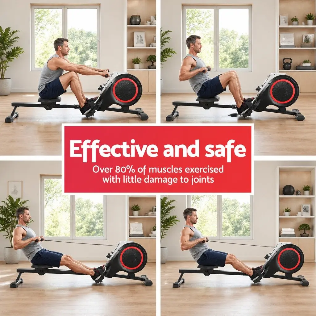 Magnetic Rowing Machine for Home Use
