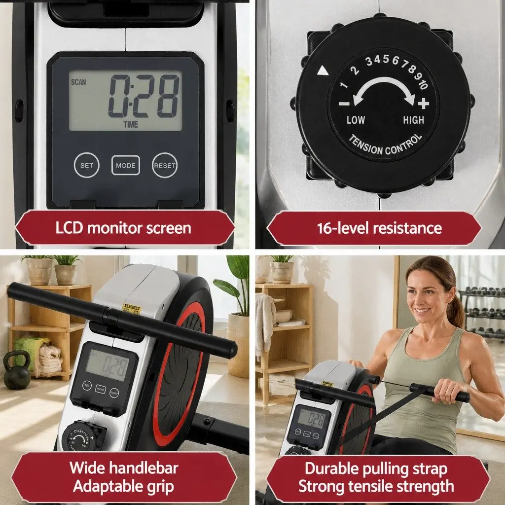 Magnetic Rowing Machine for Home Use