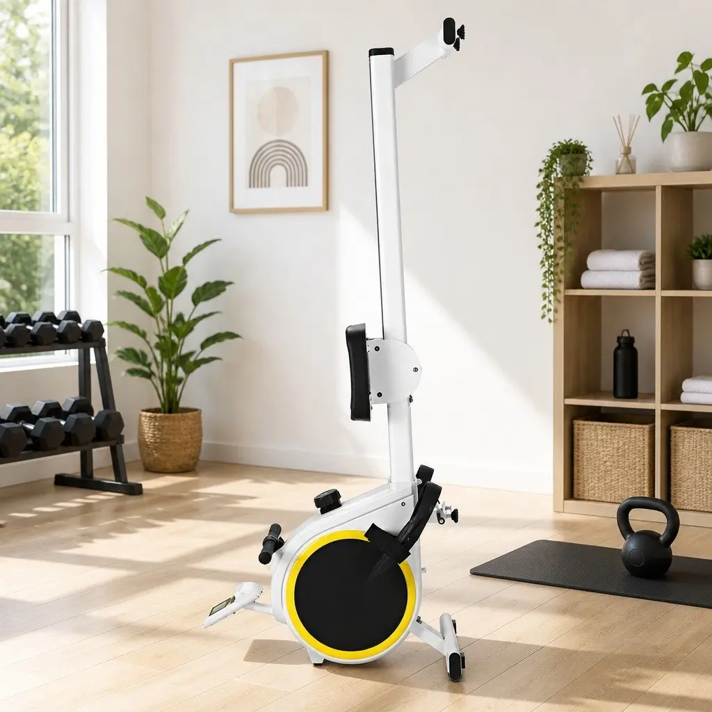 Rowing Machine Magnetic Brake System 16 Resistance Levels Heavy-Duty 3kg Flywheel