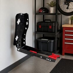 Easily Store Your Bike with This Foldable Wall Rack