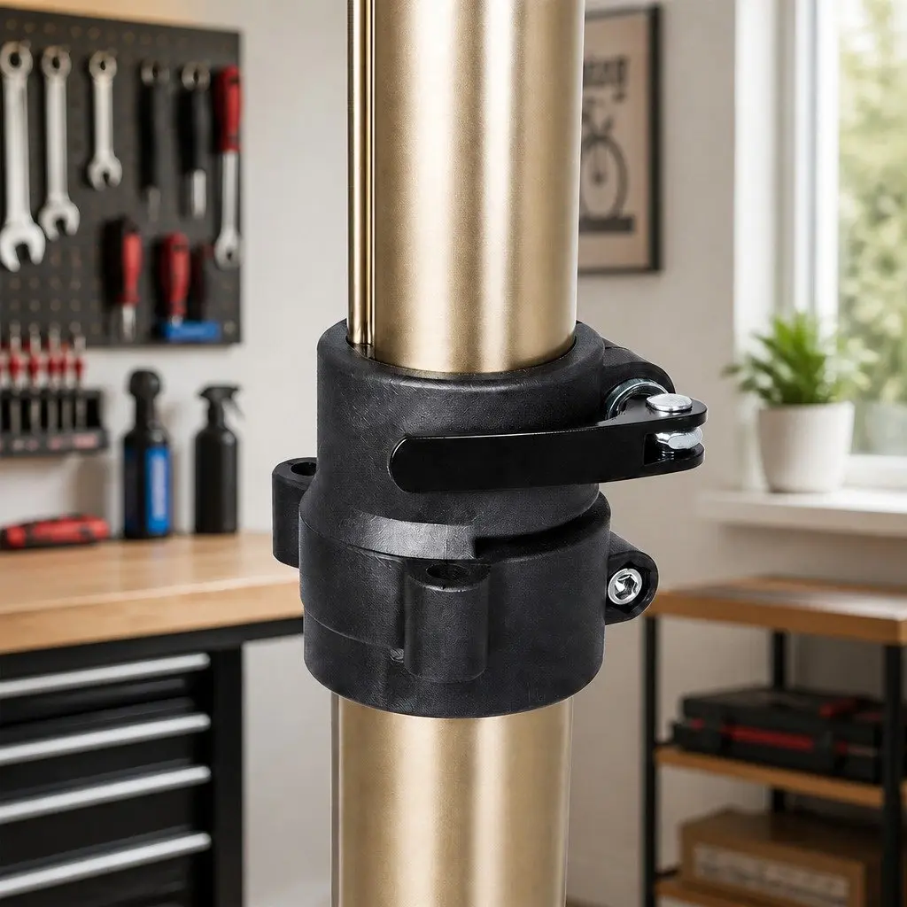 Bicycle Repair Stand Adjustable Foldable Maintenance Holder 360° Rotating Clamp