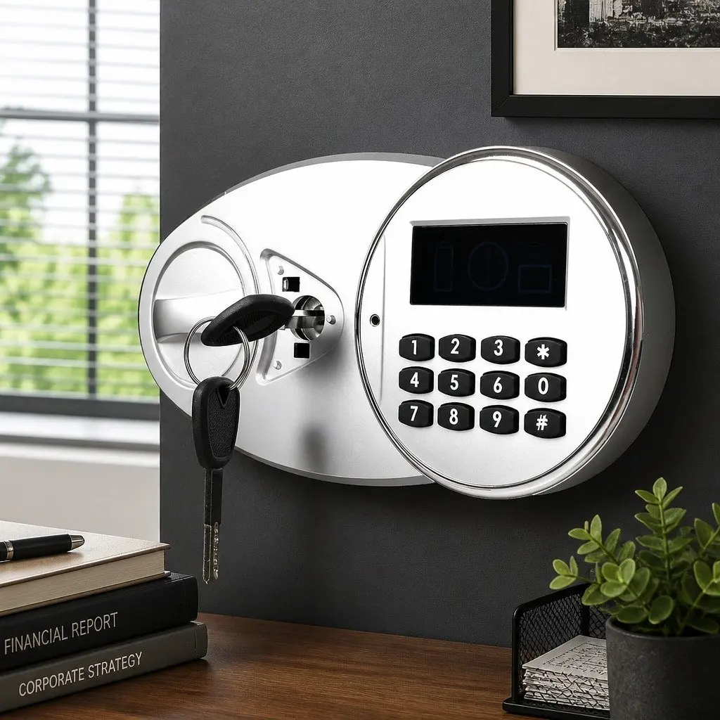 Fireproof Security Safe Digital Keypad Lock 85L Large Home Office Cash Deposit Box