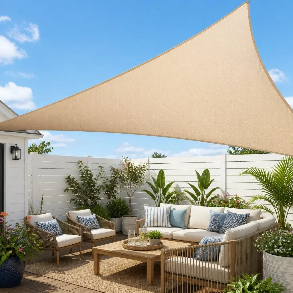 Triangle Shade Sail Cloth 3.6M