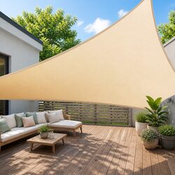 Your Friendly Triangle Shade Sail for Outdoor Fun