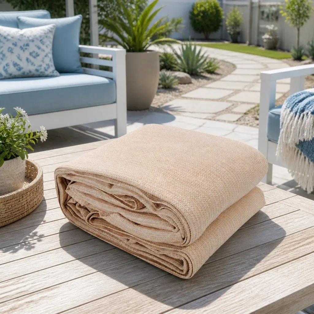 Rectangle Sunshade Cloth Sand 2.5x3m UV Protective Shade Sail for Outdoor Garden and Patio