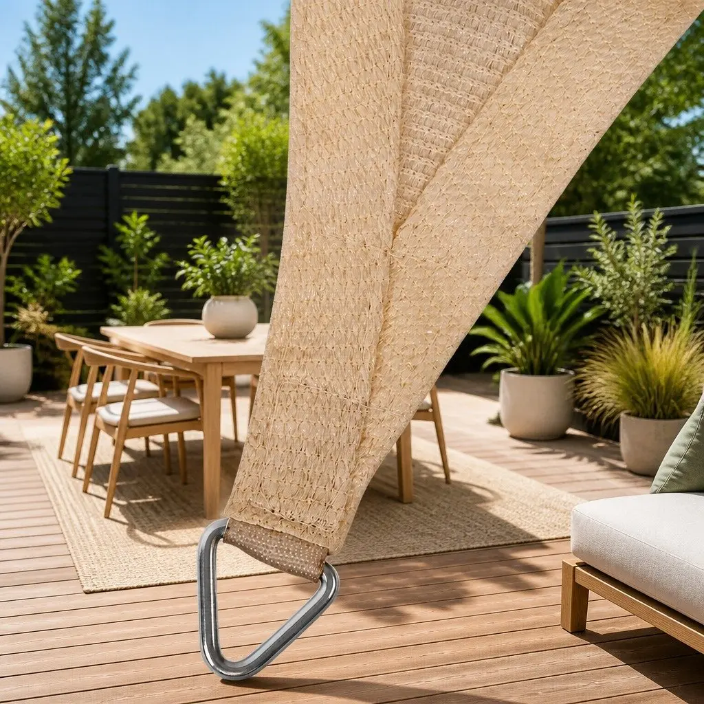 Shade Sail Commercial Grade UV Protection 6x6m Rectangle