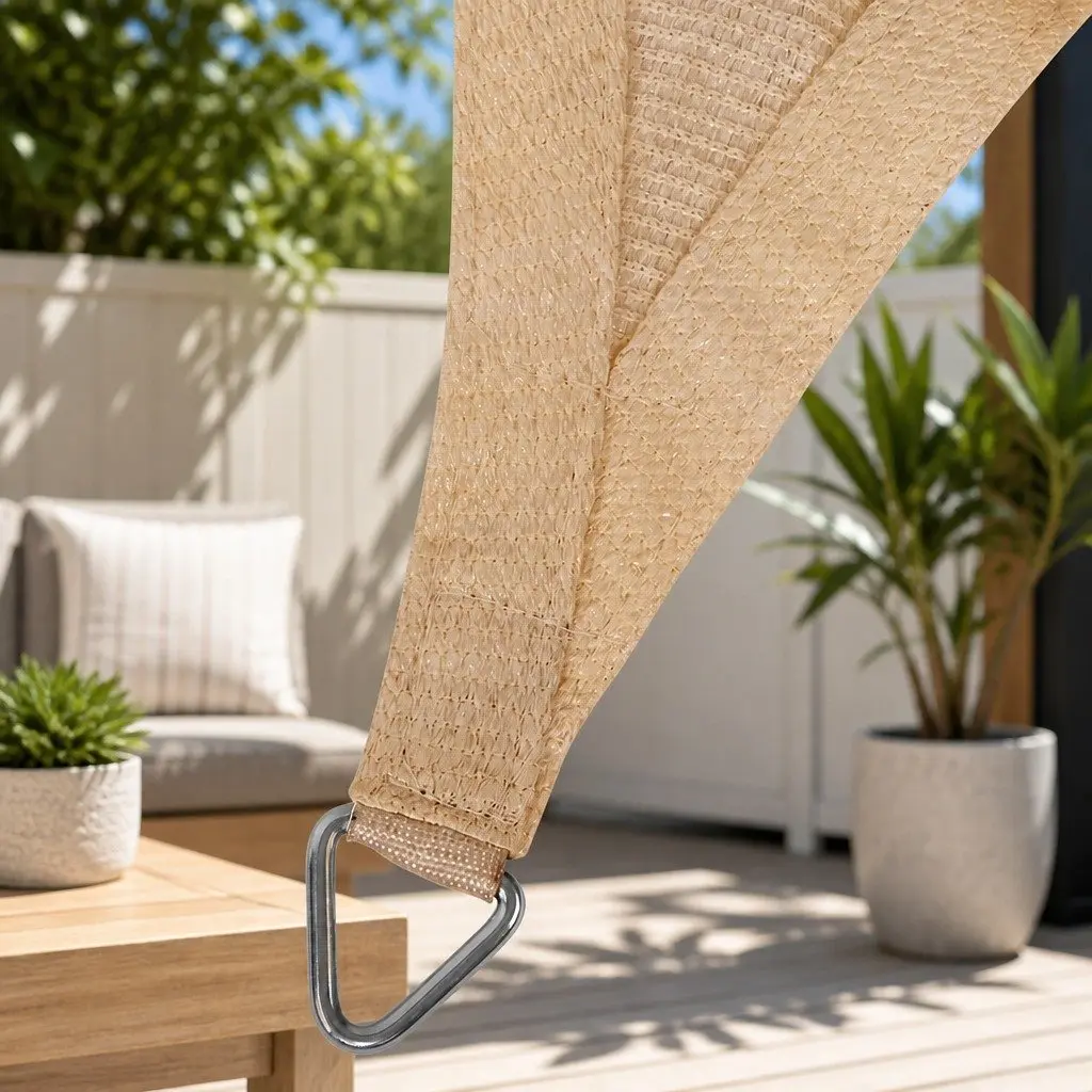 Shade Sail Waterproof Rectangle 3x4m UV Protection Outdoor Patio Pool Deck