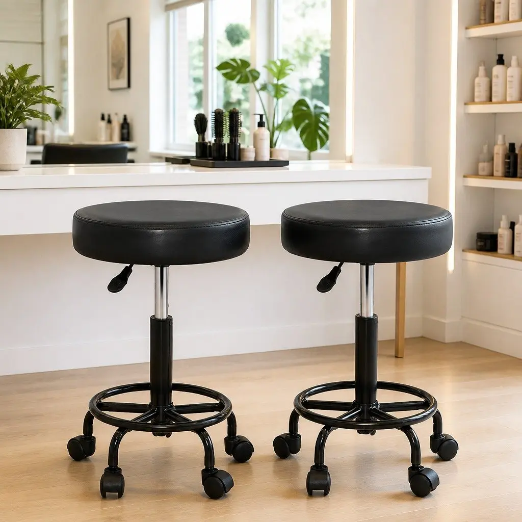 Round Swivel Stool for Comfort