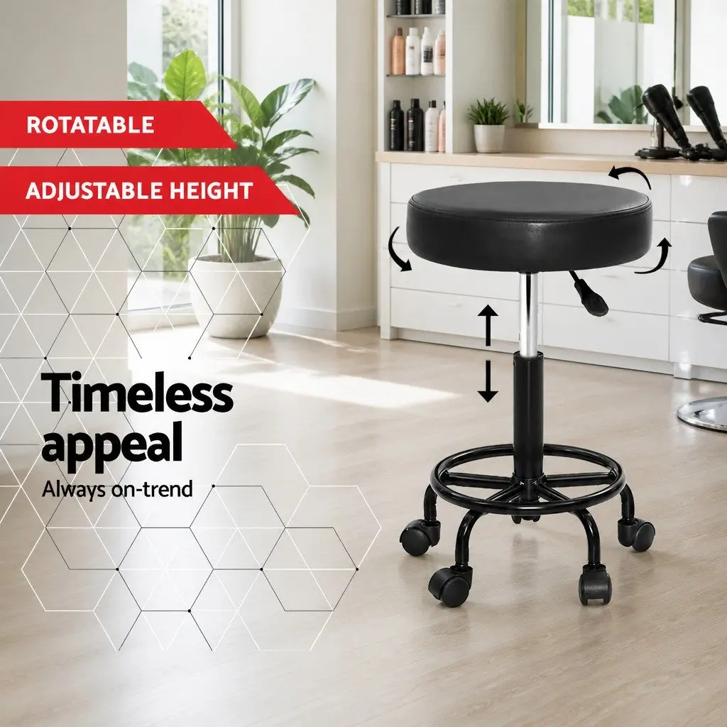 Round Swivel Stool for Comfort