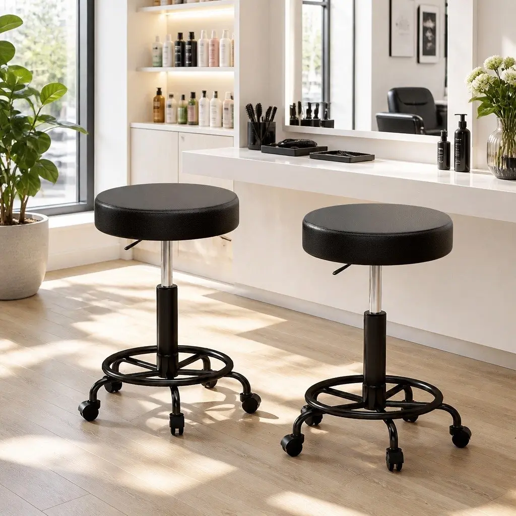 Round Swivel Stool for Comfort