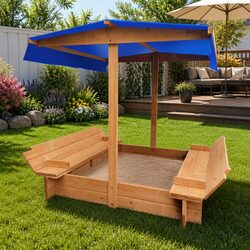 Discover Outdoor Adventures with a Canopy Sandbox for Your Kids