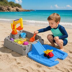Engaging 2-in-1 Sandpit Water Table for Kids